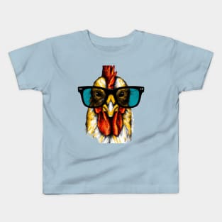 Cool Chickens rule the roost Kids T-Shirt